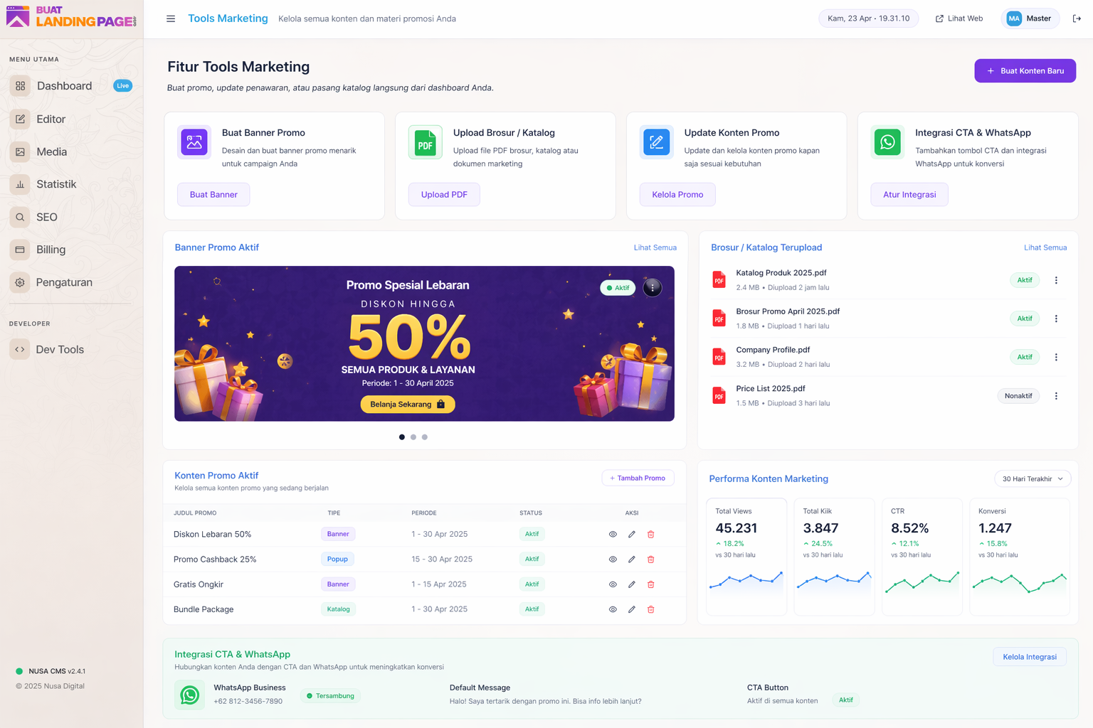 Marketing Tools